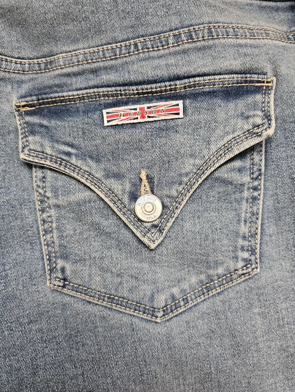 Hudson Jeans back pockets
